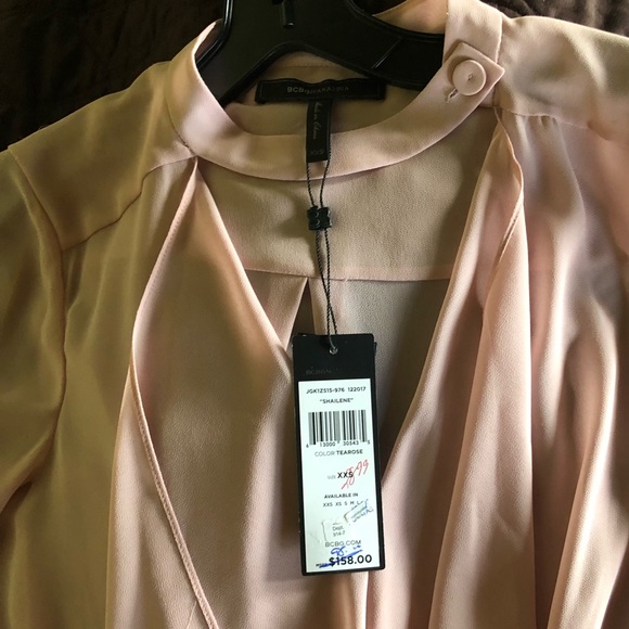 BCBGMAXAZRIA Shailene Ruffled Tunic Dress - Picture 6 of 7